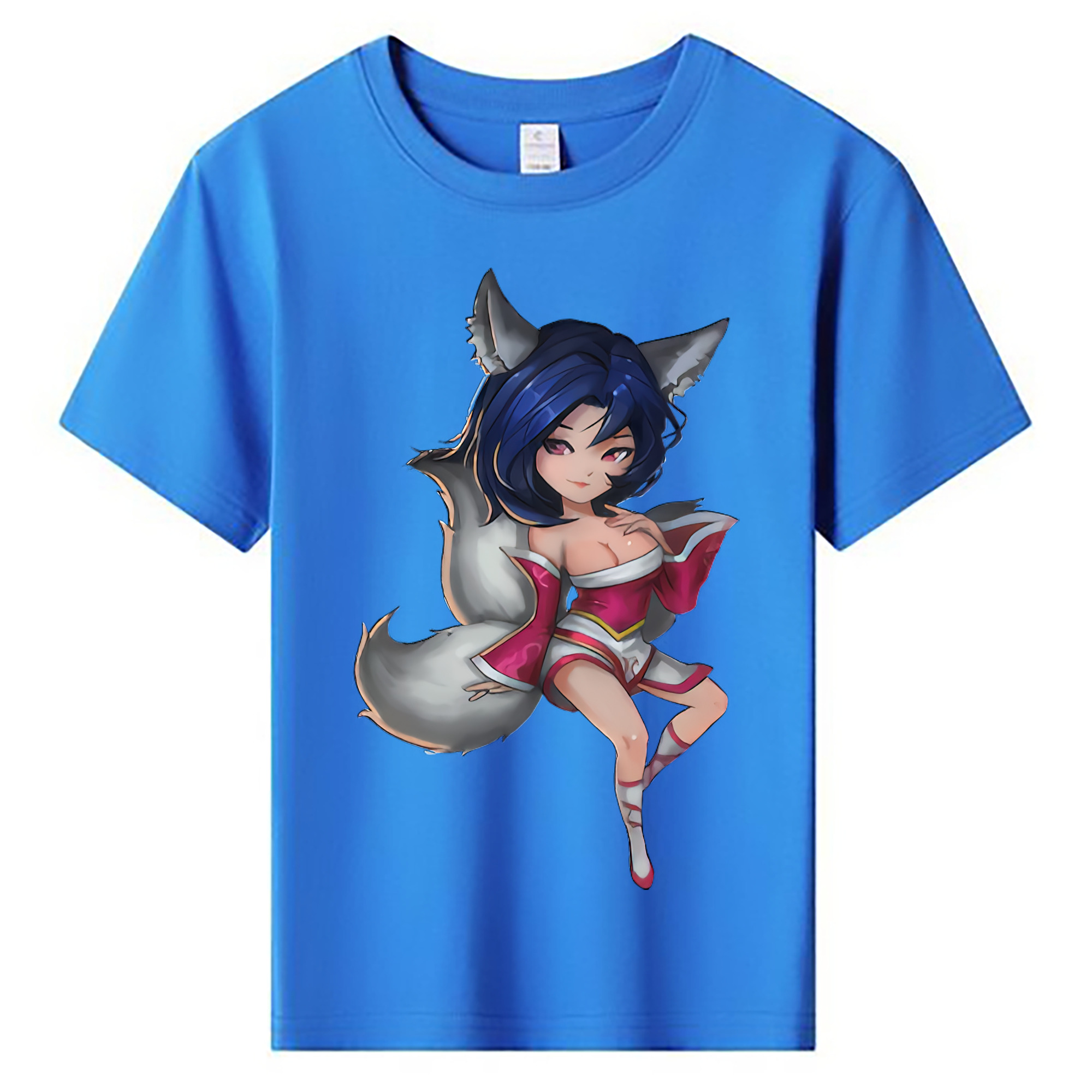 （画像用） リーグ・オブ・レジェンド League of Legends LOL 綿100％キッズTシャツ（フロントプリント）